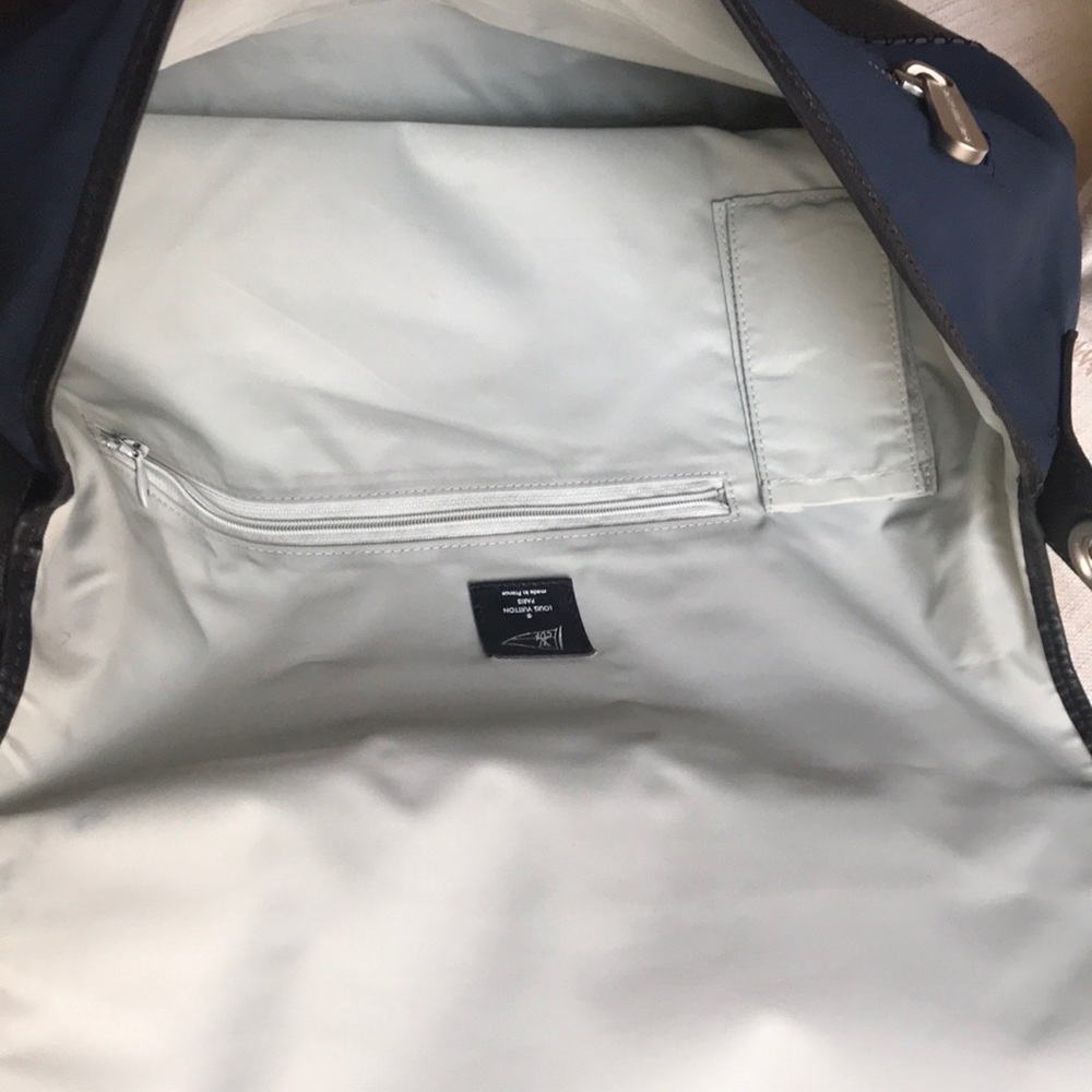 Louis Vuitton Navy Blue Canvas LV Cup Artimon Bag - Picture 3 of 8